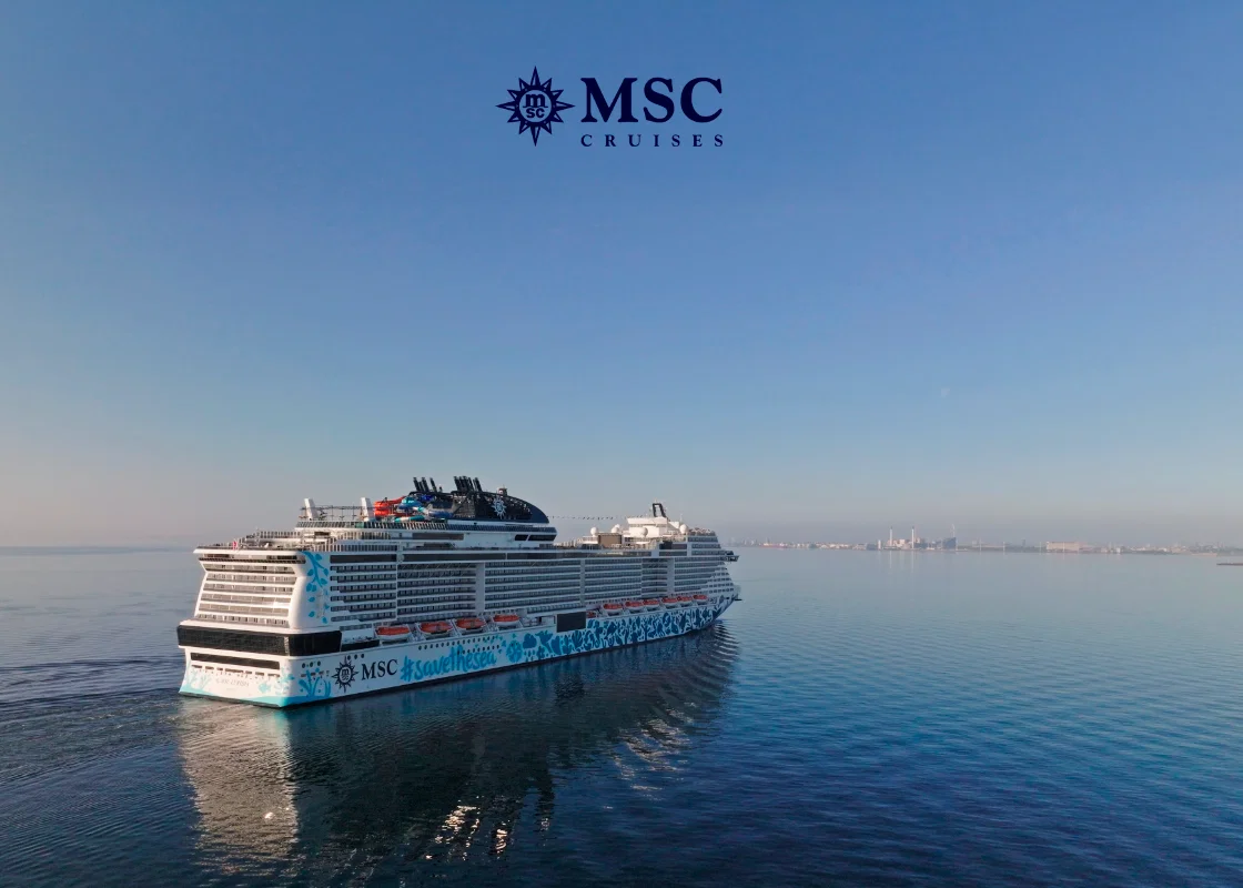 MSC Euribia Aerial Shot