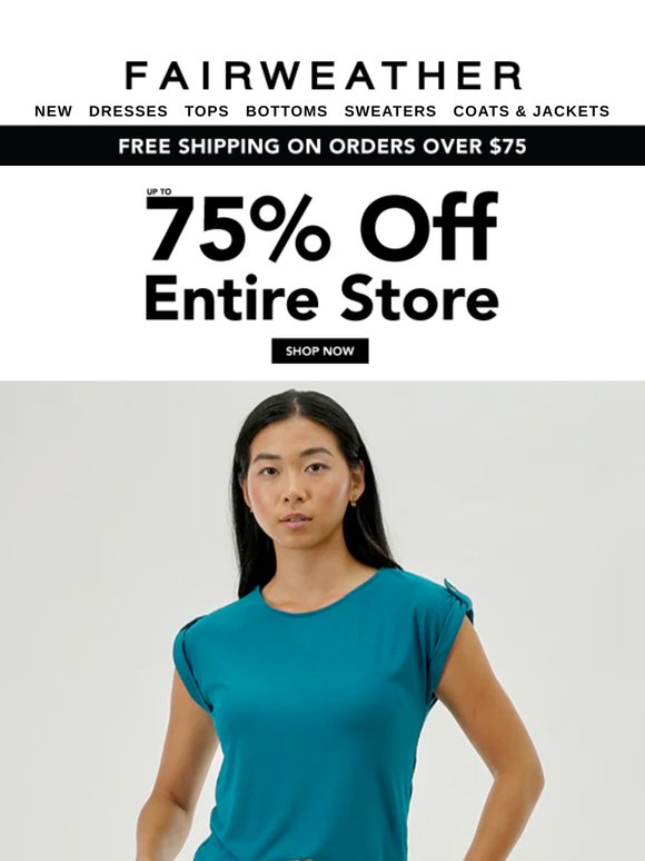 🛍️ Don’t Wait! Up To 75% Off Shirts & Blouses On Now!