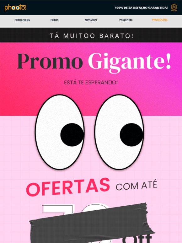 (1) PROMO GIGANTE p/ Você 😲