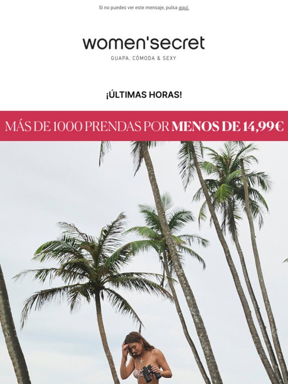 ¡ÚLTIMAS HORAS ⏱️ para llevarte 1000 prendas por menos de 14,99€! 🏃