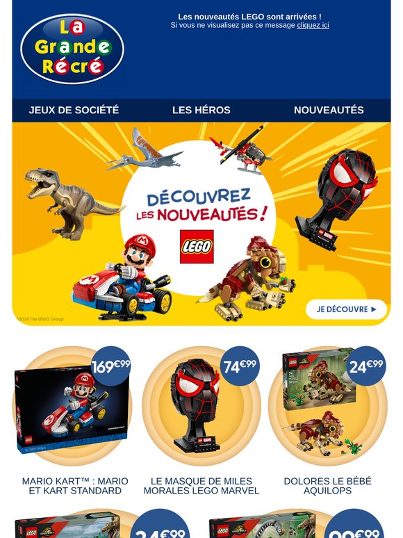 🆕 LEGO : il y a du nouveau !