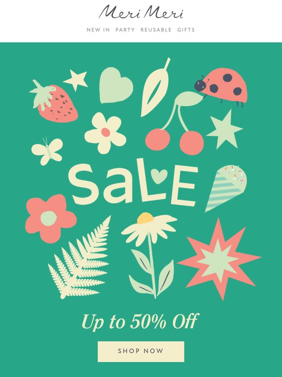 Summer Sale Now On! ☀️