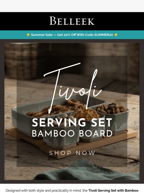 Serve in Style with the Tivoli Serving Set