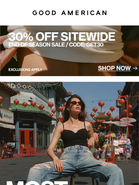 30% Off: Skinny, Straight, Bootcut & Flare, Relaxed & Wide