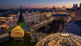 Романтическое свидание на крыше под стеклянным куполом от компании 7Sky