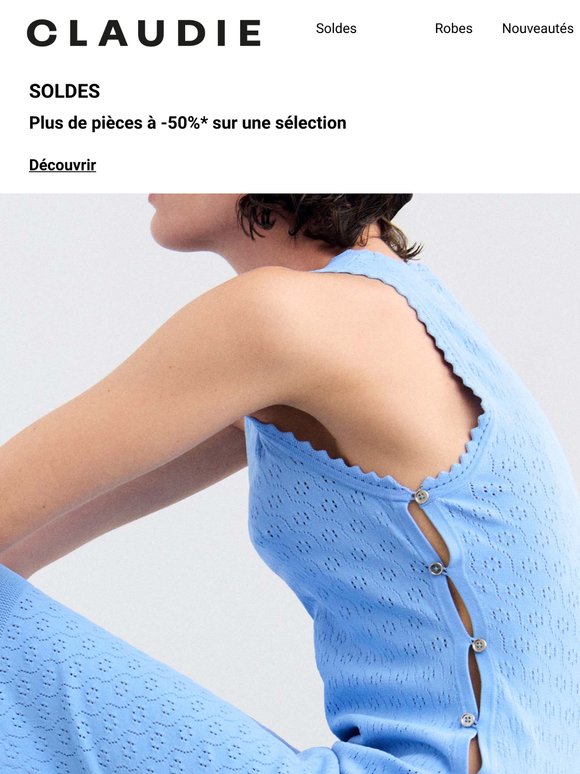 SOLDES NOUVELLE DÉMARQUE | Jusqu'à -50%