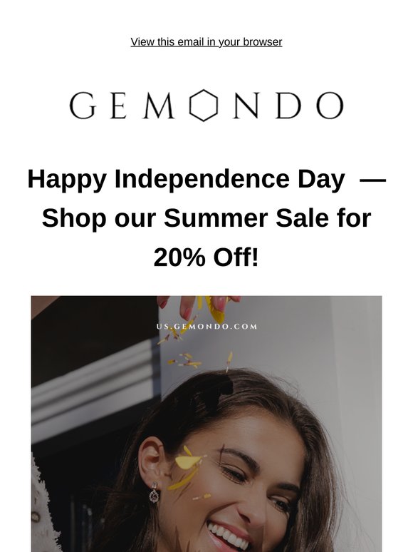 Celebrate Independence Day with our Summer SALE ❤️💙