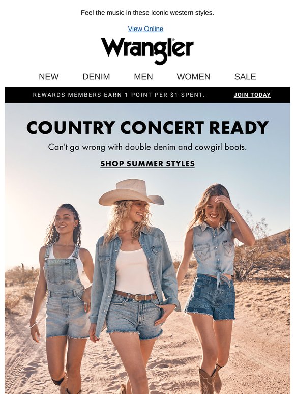 The perfect summer concert outfitting
