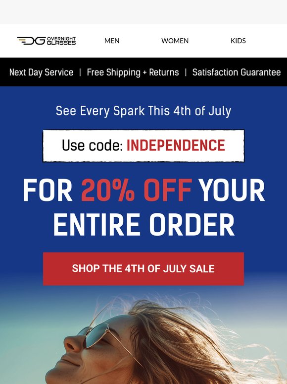 🎆Don’t Miss the Fireworks—See Clearly This 4th of July!