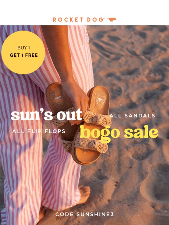 Ending Soon 💥 BOGO FREE Flip Flops & Sandals