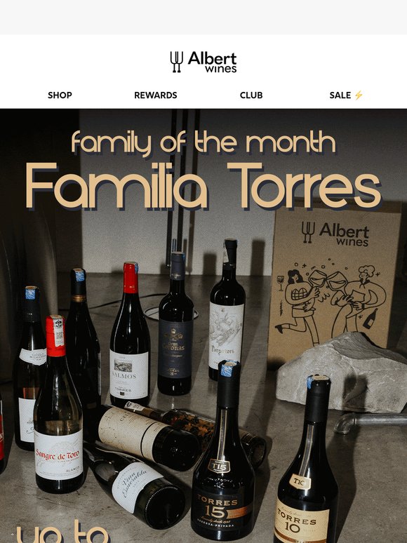 💥 Boom! 20% OFF Familia Torres Wines – July Only!