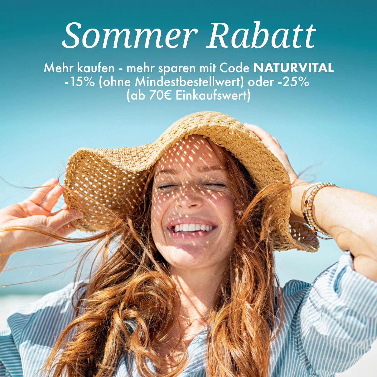 Bis zu -25% sparen mit Vorteils-Code NATURVITAL