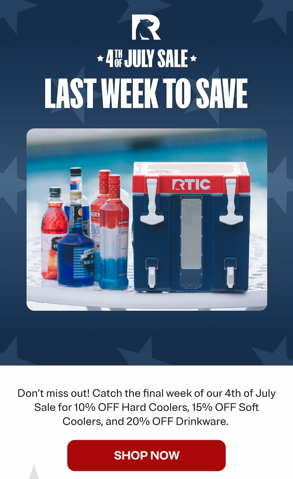 Don't Miss our 4th of July Sale