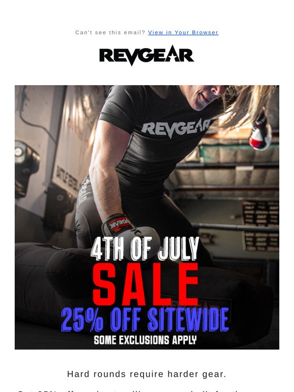 Your gear just got 25% cheaper