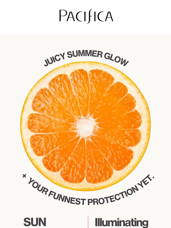 no fuss SPF + added glow? try Sun Dreams Illuminating SPF30 Foam