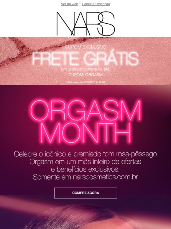 O Orgasm Month começou! ﻿🍑﻿✨