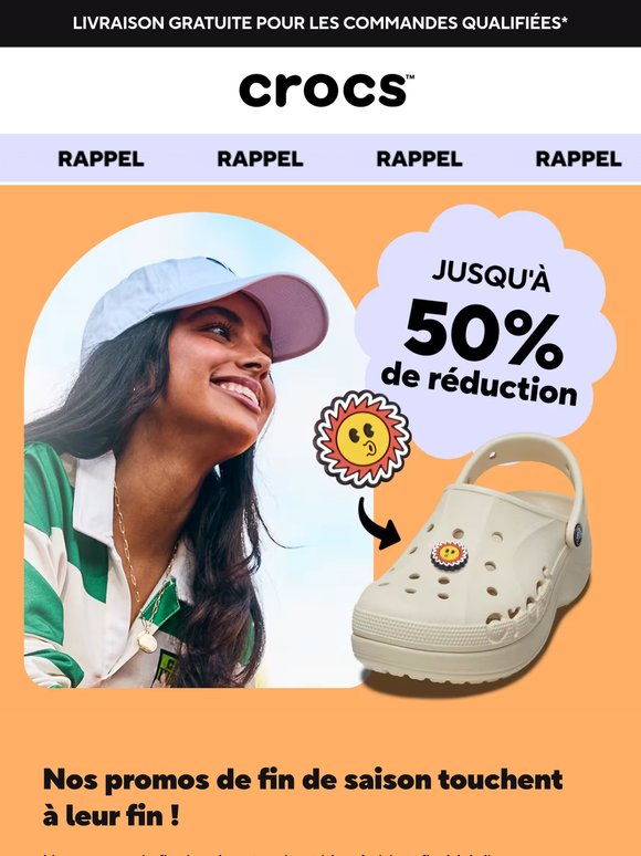 Jusqu'à 50 % de réduction : le temps presse pour trouver vos styles favoris !