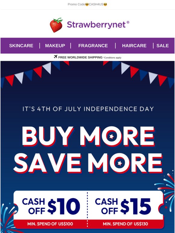 Independence Day🎊Big Savings!