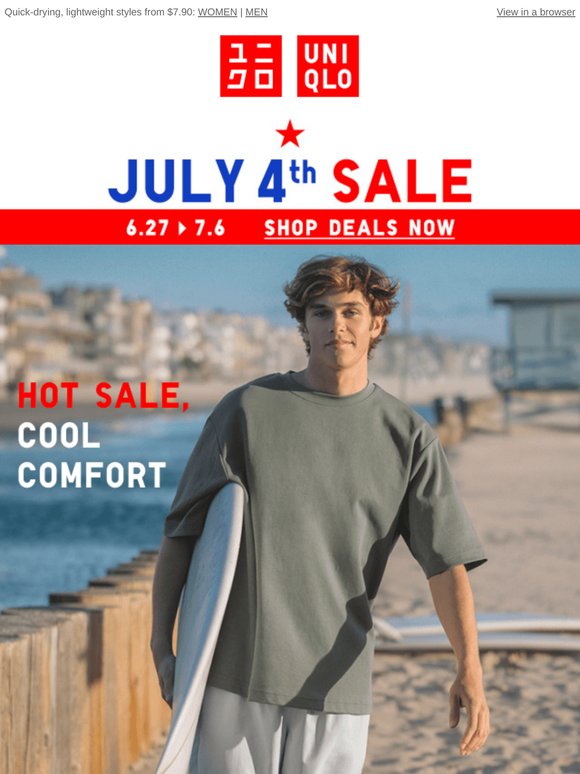 Beat the heat with AIRism for less