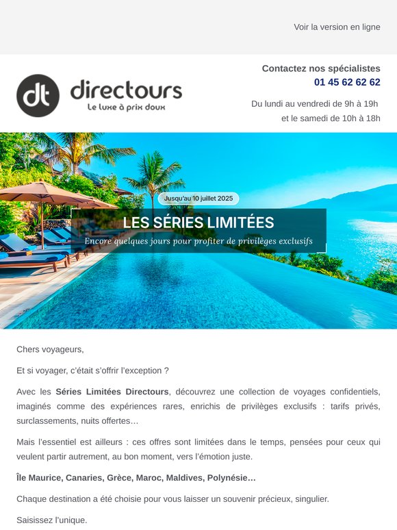 Les Séries Limitées Directours