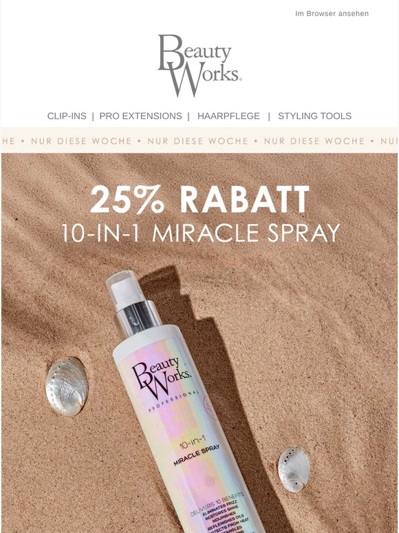 25% Rabatt 🫧