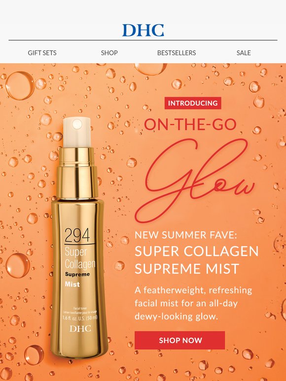 NEW! Facial Mist for On-the-Go Glow