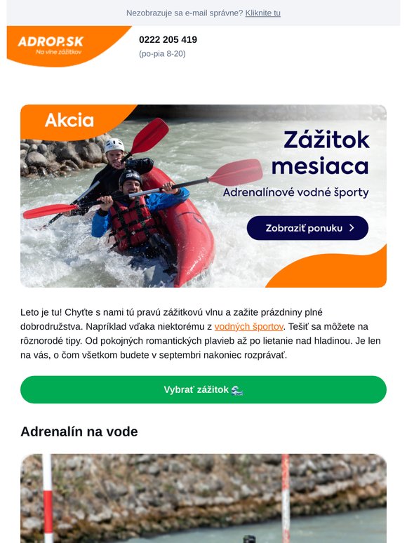 Budete mať v septembri o čom rozprávať? 🏄‍♀️