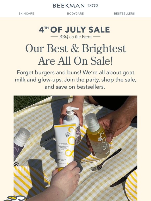 Shop 4th of July Sale Bestsellers ⭐