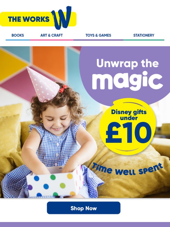 Disney gifts under £10 🎁