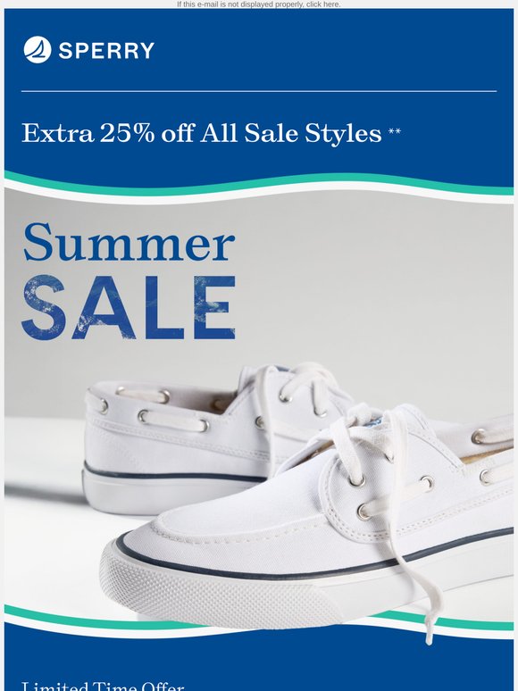 Sneakers on Sale — For a Limited Time Only