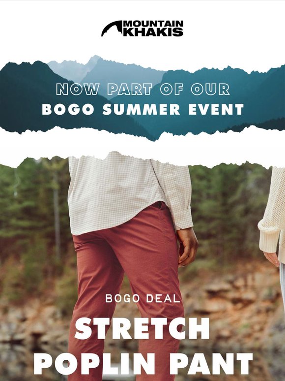 BOGO Deal: Summer's Favorite Pant