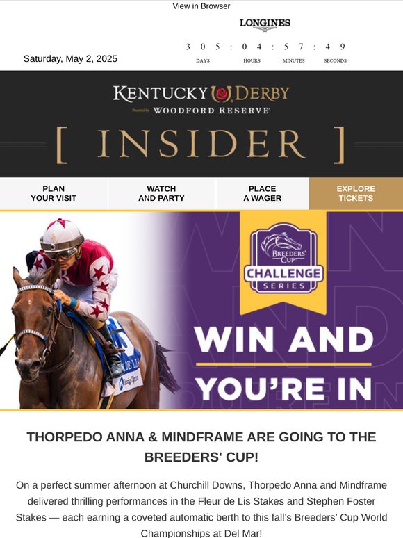 Thorpedo Anna & Mindframe Secured Trips to Del Mar & You Can Too!