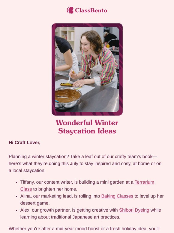 Start Planning Your Winter Staycation! 🧣