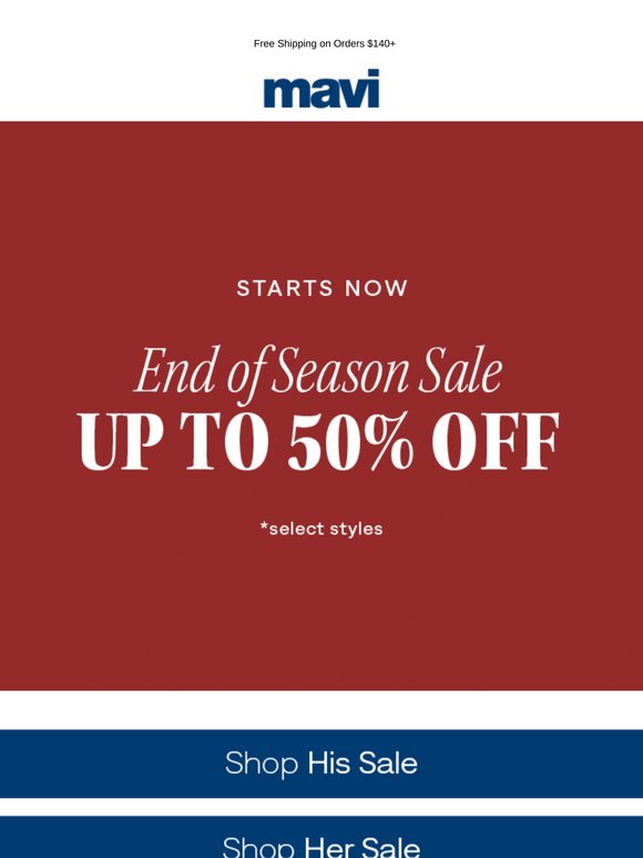 Celebrate With Up to 50% Off