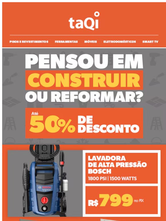 Até 50% de DESCONTO para transformar seu lar ✨