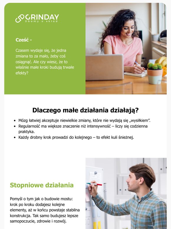 Małe kroki – wielkie rezultaty