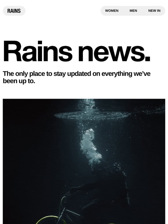 Riding a bike underwater?
