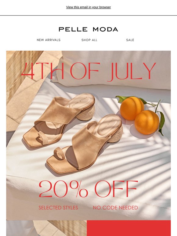 20% OFF Starts Now 💥 Selected Styles