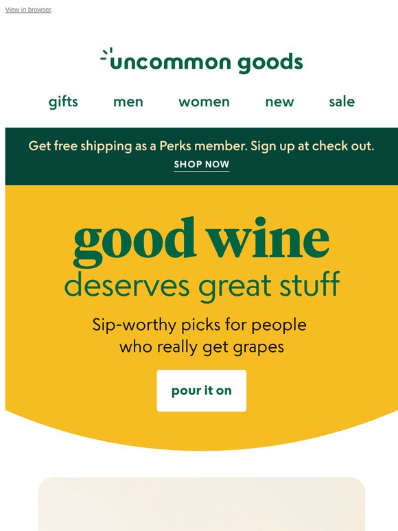 Wine gifts that aren’t just...more wine