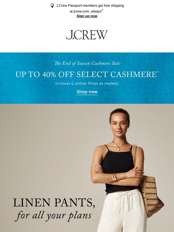 Three linen pants you need