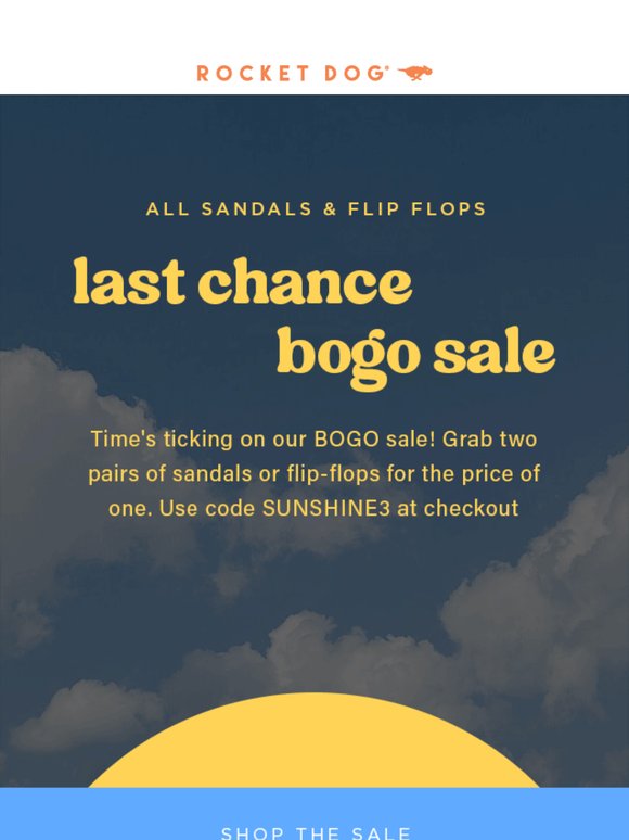 Last Chance For Free Flip Flops ⏰
