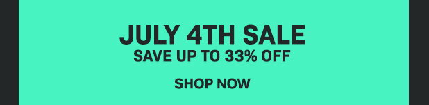 July 4th Sale