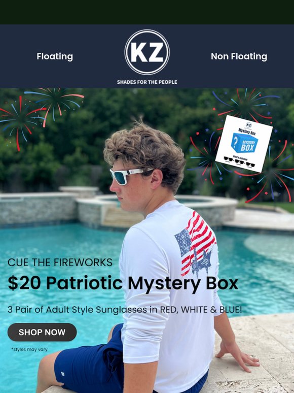 Oops Our Mistake!! 💥$20 Patriotic Mystery Box!💥 AVAILABLE NOW!