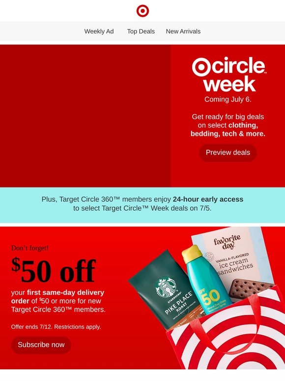 Target Circle Week is coming back!
