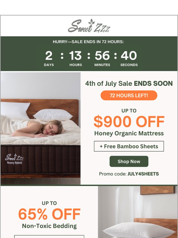 72 Hours Left: Our 4th of July Sale Is Ending Soon