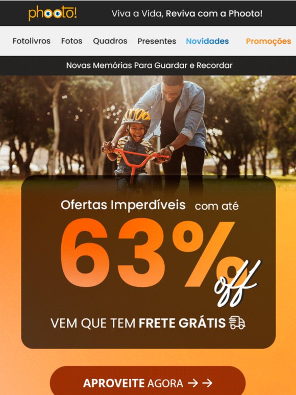 Começou! 🔥Férias com até 63% OFF