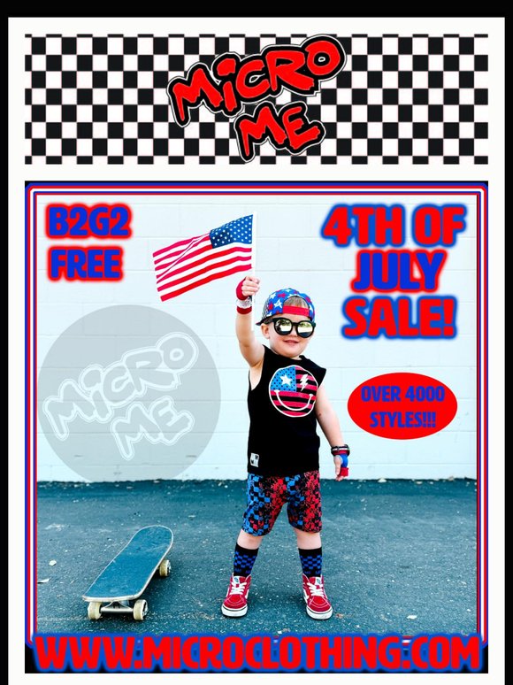 Friend, 4th of July sale starts today!!