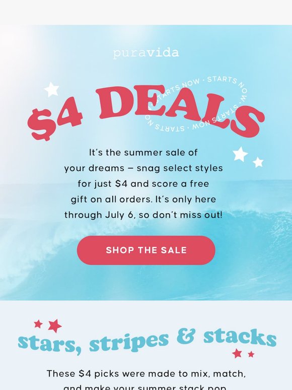 💥$4 Deals Are Here + A Free Gift Inside
