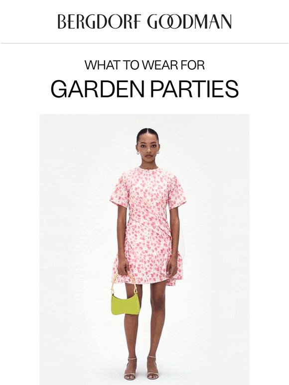 In Full Bloom: Garden Party Dressing