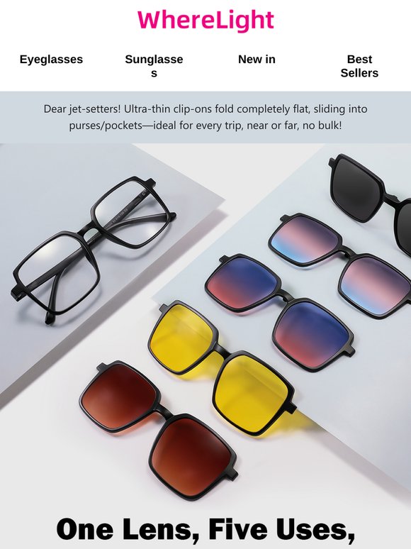 Lazy Girl’s Best Friend: Clip-On Sunglasses!👗